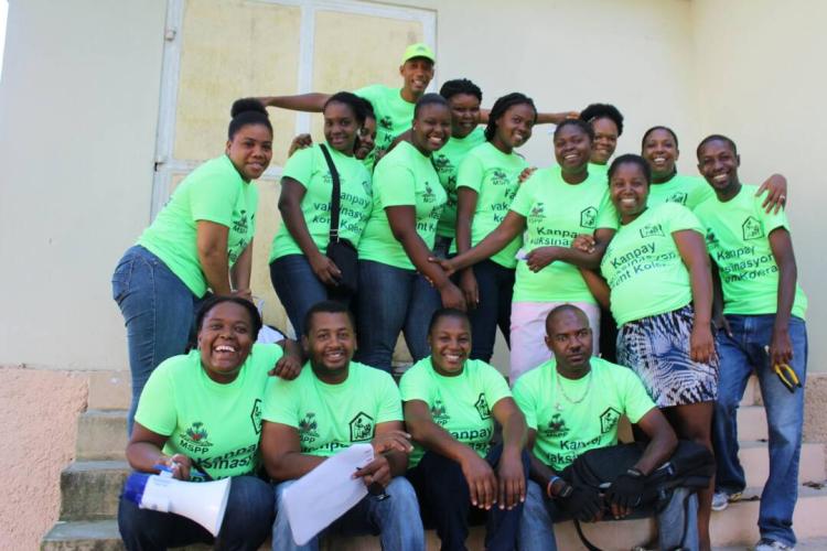 Community Health cholera vaccine team